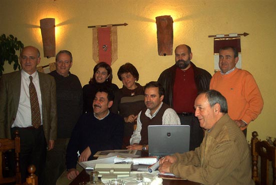 Junta Directiva de la Asociación Oriundos de Camposolillo, 5 de diciembre de 2004